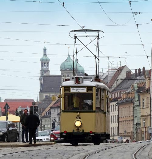Historische Straßenbahn Augsburg