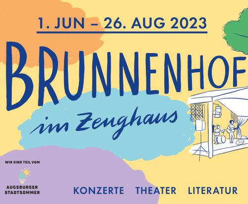 Brunnenhof Zeughaus Augsburg, Kultur, Literatur, Konzerte, open air, Augsburger Stadtsommer